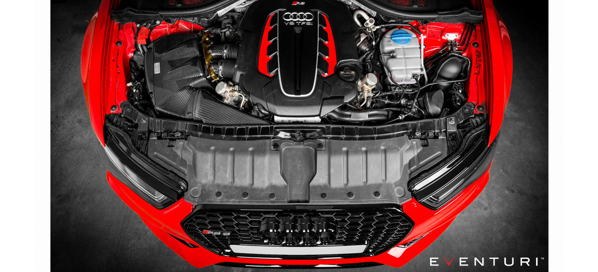 EVENTURI EVE-C7RS6-CF-INT Система холодного впуску для AUDI C7 RS6 RS7 (карбон) Photo-2