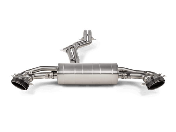 AKRAPOVIC S-AU/TI/20H Вихлопна система Evolution Line (титан) для AUDI RS Q8 (4M) 2020-2024 Photo-1