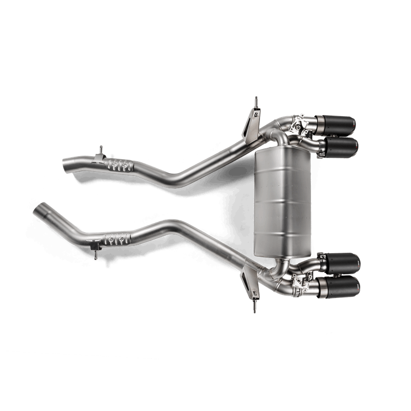 AKRAPOVIC S-BM/T/4H Вихлопна система Slip-On line (Titanium) для BMW M4 (F82, F83) (with OPF/GPF) Photo-1