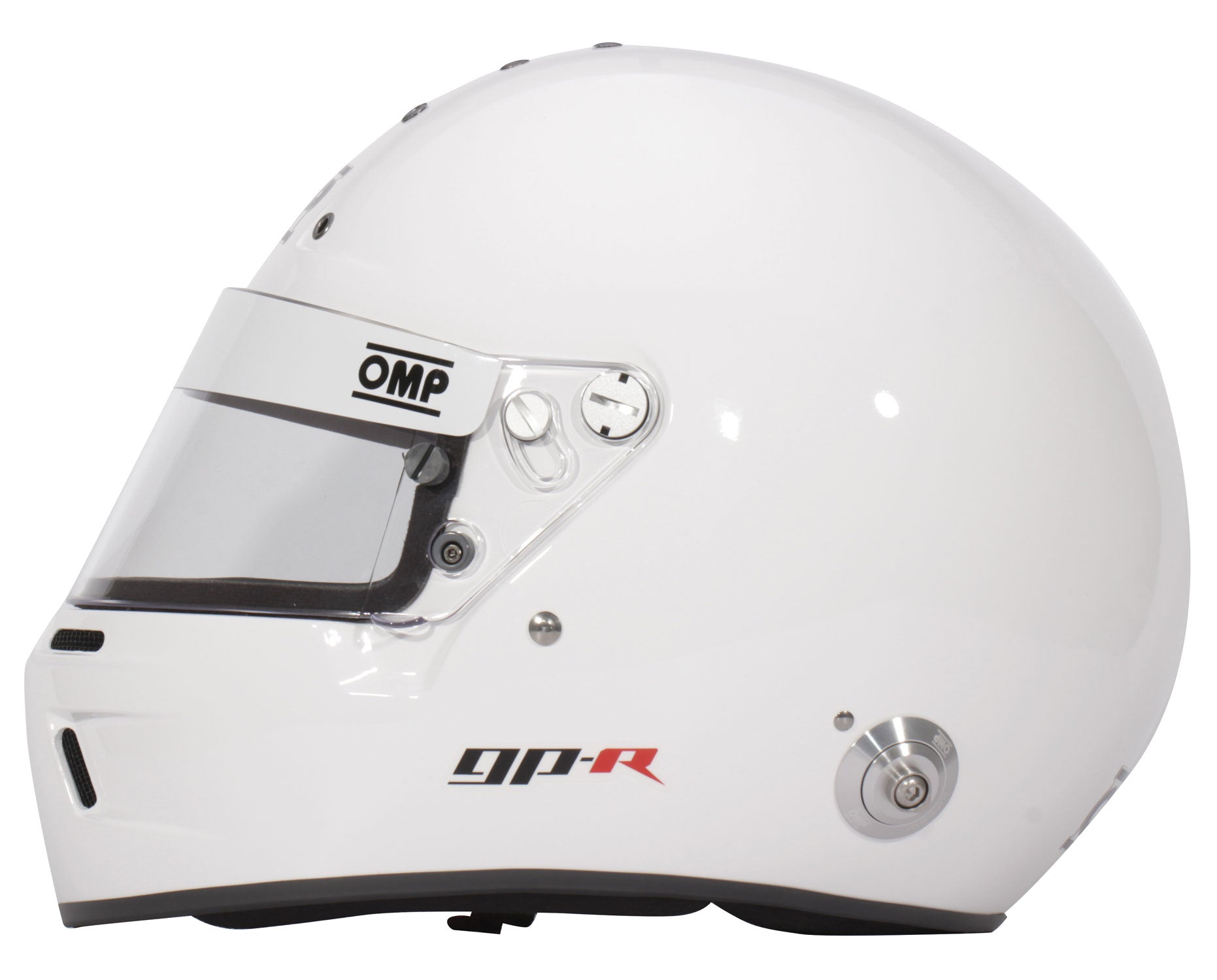 OMP SC0-0799-B01-020-XS (SC799E020XS) шолом для автоспорту GP-R закритий, FIA 8859-2015, білий, р-р XS (55-56) Photo-1