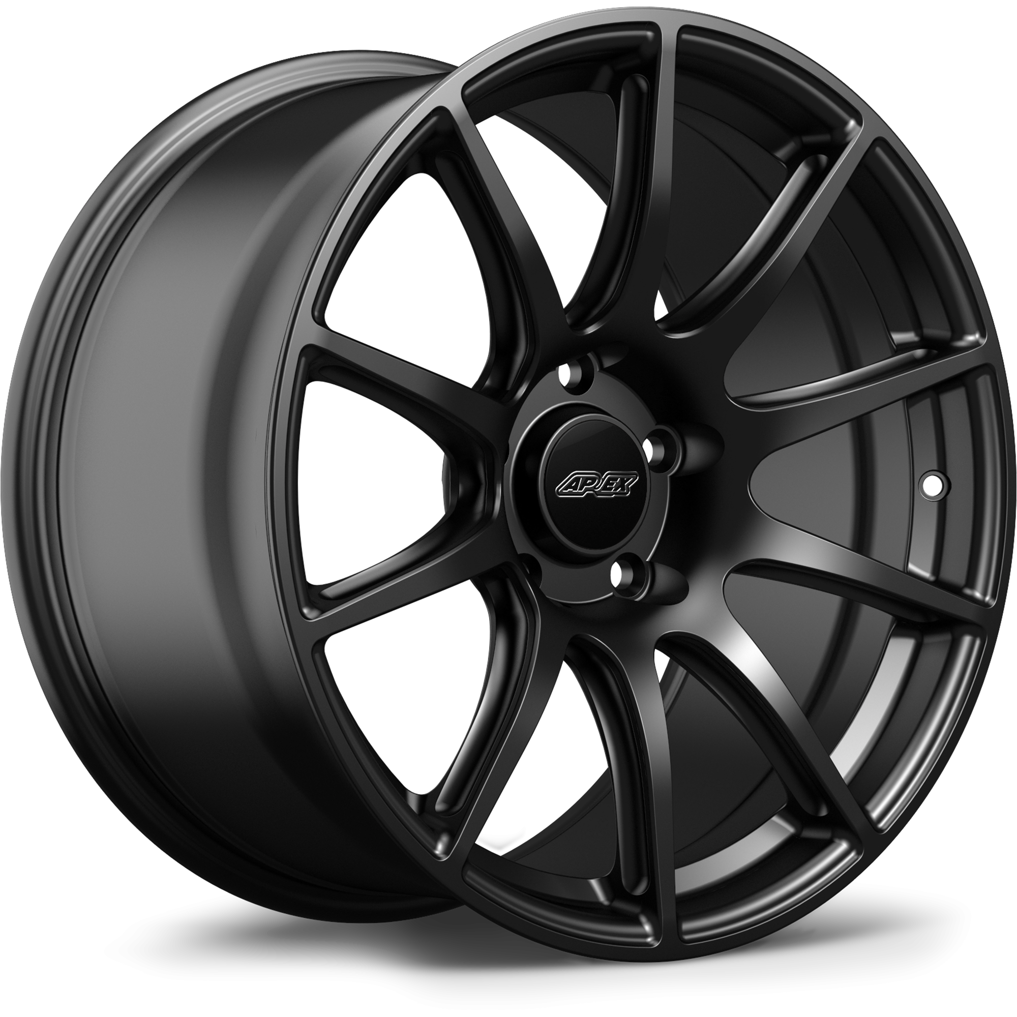 APEX SM101885ET35-5120-7256-SMBK Колісний диск SM-10 18x8.5 ET35 5x120 Чорний сатин для BMW Photo-0