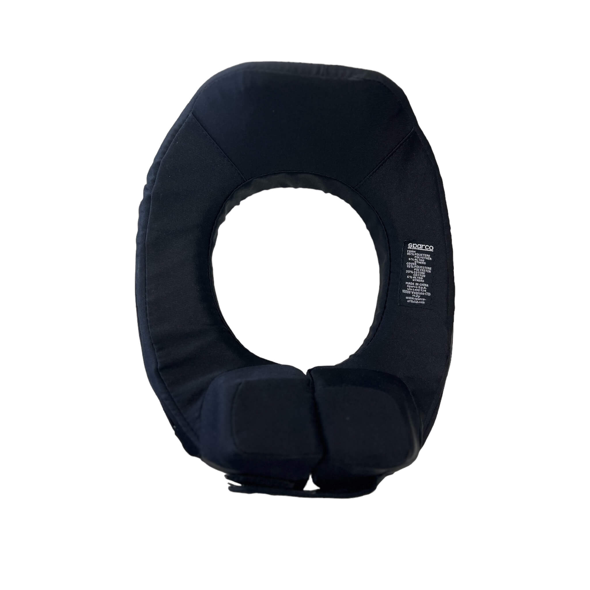 SPARCO 001604NRBI Захист шиї для картингу K-RING, Чорний/білий Photo-1