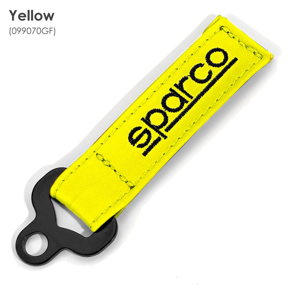 SPARCO 099070GF Брелок шкіряний, жовтий Photo-0