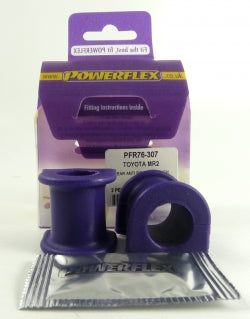 POWERFLEX PFR76-307 x2 Задня втулка стабілізатора поперечної стійкості (20 мм) для TOYOTA MR2 (1991 - 1995) Photo-0