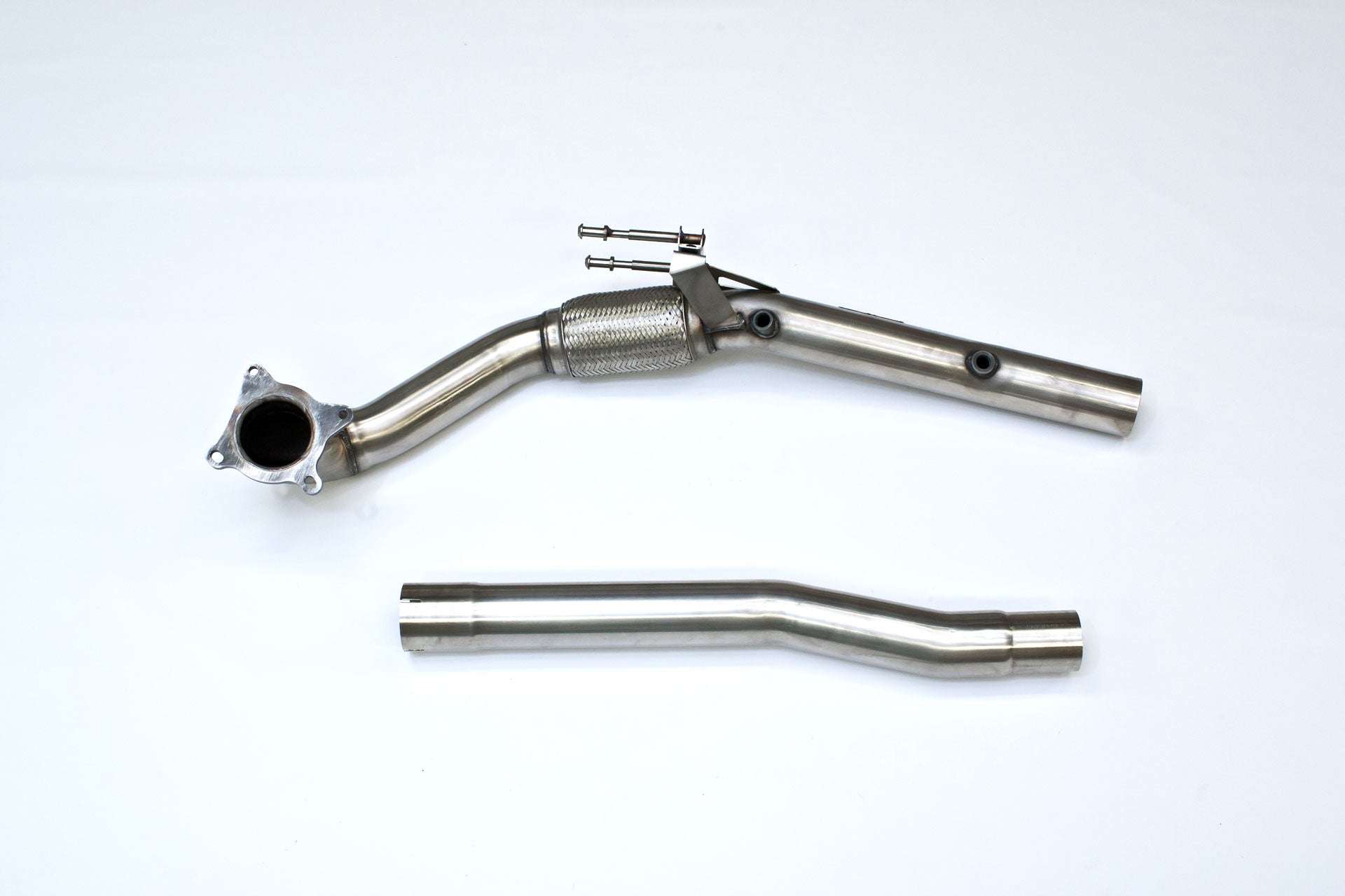 MILLTEK SSXAU284 Large-bore Downpipe and De-cat для AUDI A3 1.8 TSI 2WD 3-Door Photo-0