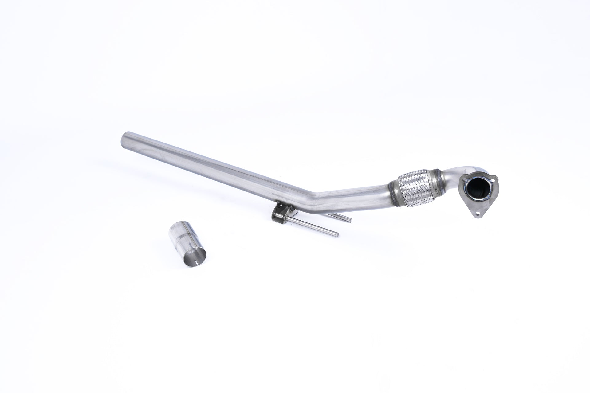 MILLTEK SSXAU606 Large-bore Downpipe для AUDI A3 1.9 TDI 90/100/110/130 BHP Photo-0