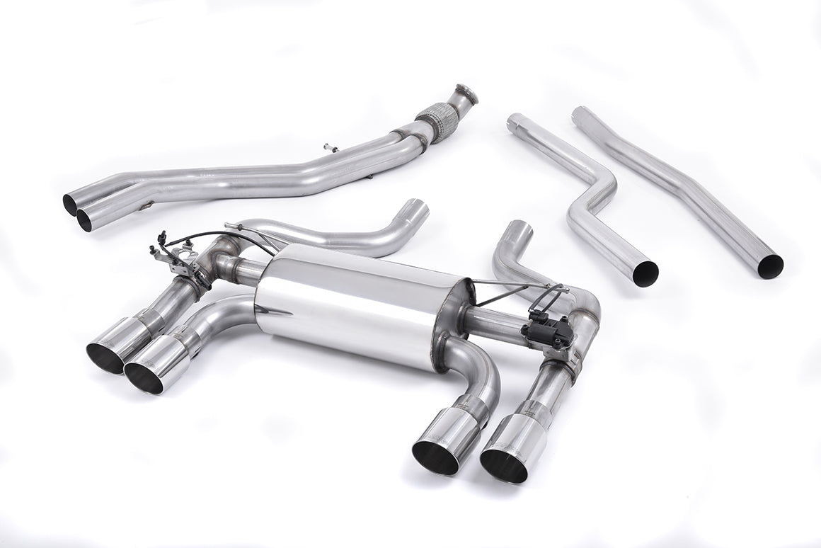 MILLTEK SSXBM1033 Кат-бек Quad 90mm GT90 ECA для BMW 2 Series F87 M2 Coupé Photo-0
