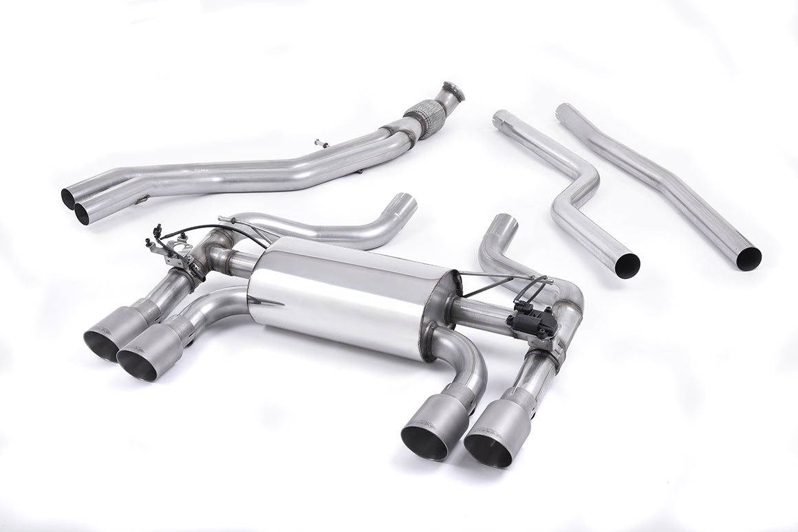 MILLTEK SSXBM1035 Кат-бек Quad 90mm GT90 ECA для BMW 2 Series F87 M2 Coupé Photo-0
