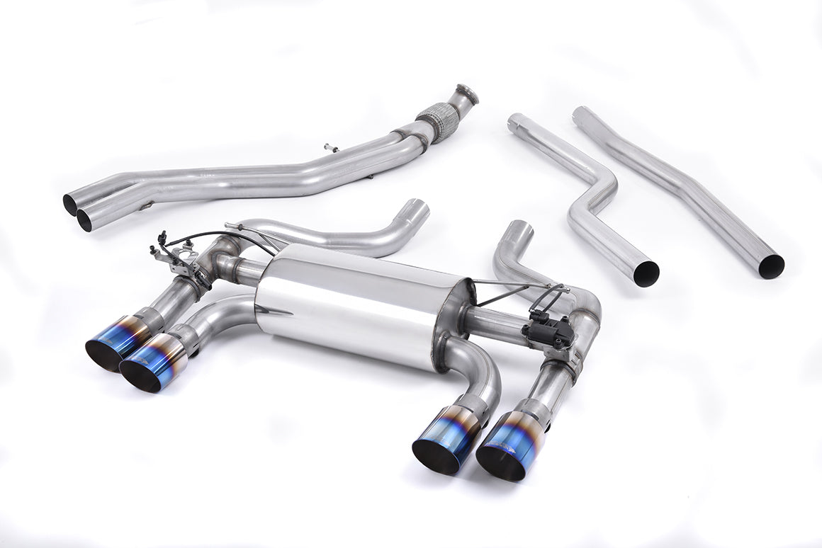 MILLTEK SSXBM1036 Кат-бек Quad 90mm GT90 ECA для BMW 2 Series F87 M2 Coupé Photo-0