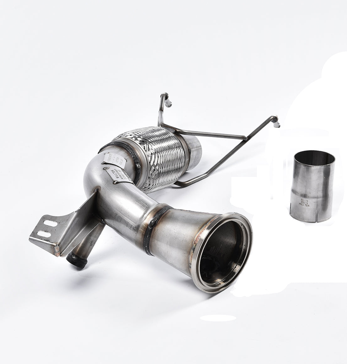 MILLTEK SSXM408 Large-bore Downpipe and De-cat для NEW MINI Mk3 (F56) MINI COOPER S 2.0 Turbo Photo-0