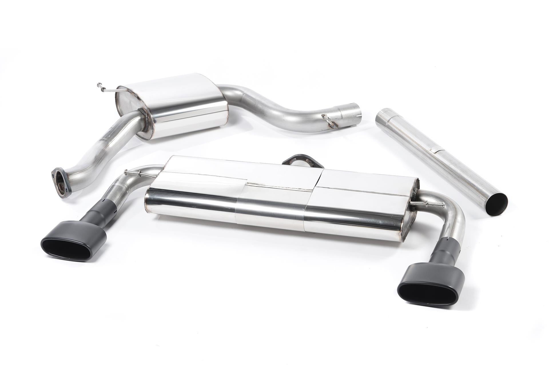 MILLTEK SSXSE158 Кат-бек 152x76mm Oval ECA для SEAT Leon Cupra 280 290 & 300 2.0 TSI Photo-1