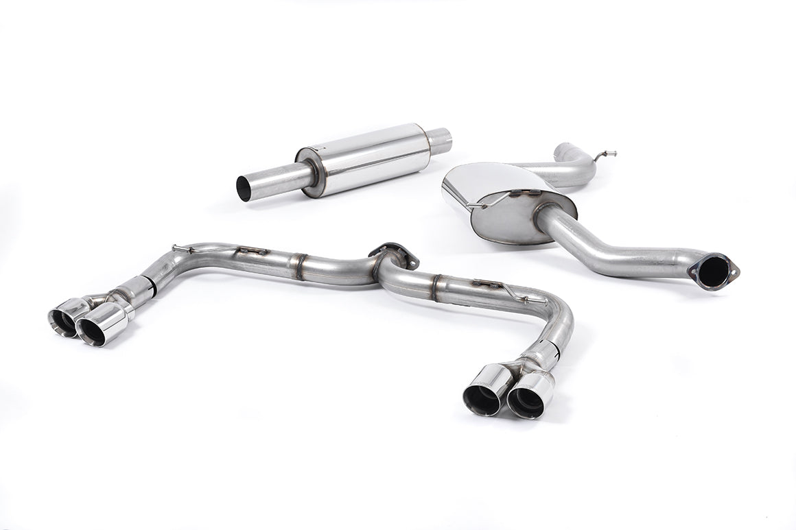 MILLTEK SSXSE165 кат-бек Twin 80mm GT80 для SEAT Leon Cupra 280 290 & 300 2.0 TSI Photo-0
