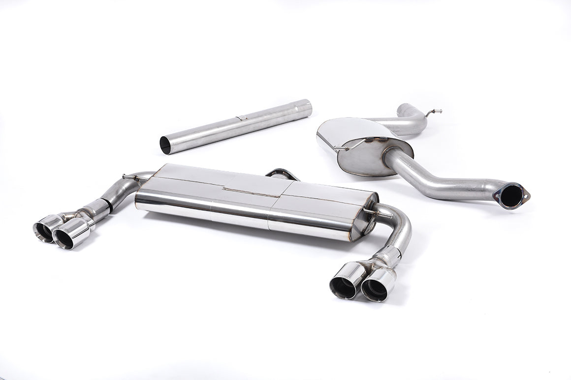 MILLTEK SSXSE166 кат-бек Twin 80mm GT80 ECA для SEAT Leon Cupra 280 290 & 300 2.0 TSI Photo-0
