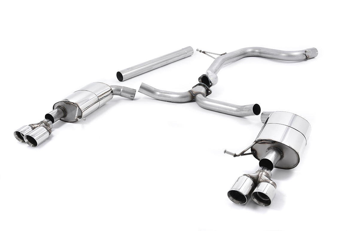 MILLTEK SSXSE174 кат-бек Twin 80mm GT80 для SEAT Leon ST Cupra 280 & 290 2.0 TSI Photo-0