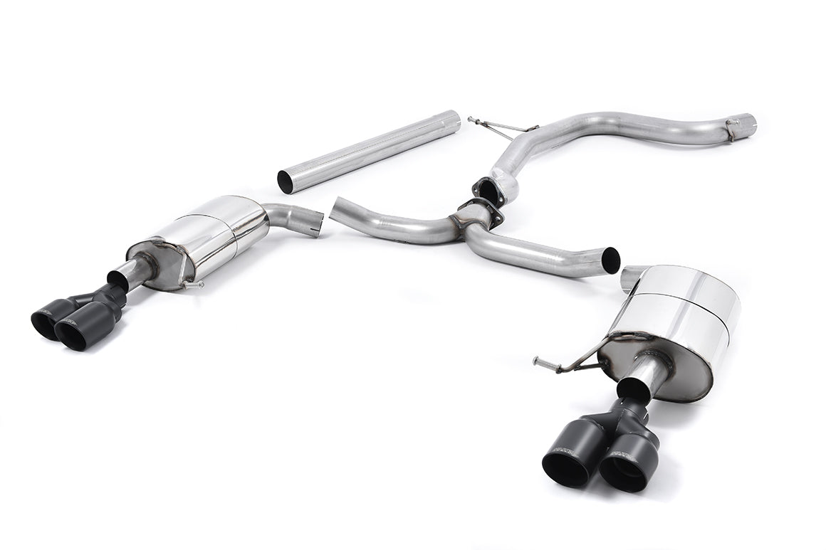 MILLTEK SSXSE175 кат-бек Twin 80mm GT80 для SEAT Leon ST Cupra 280 & 290 2.0 TSI Photo-0