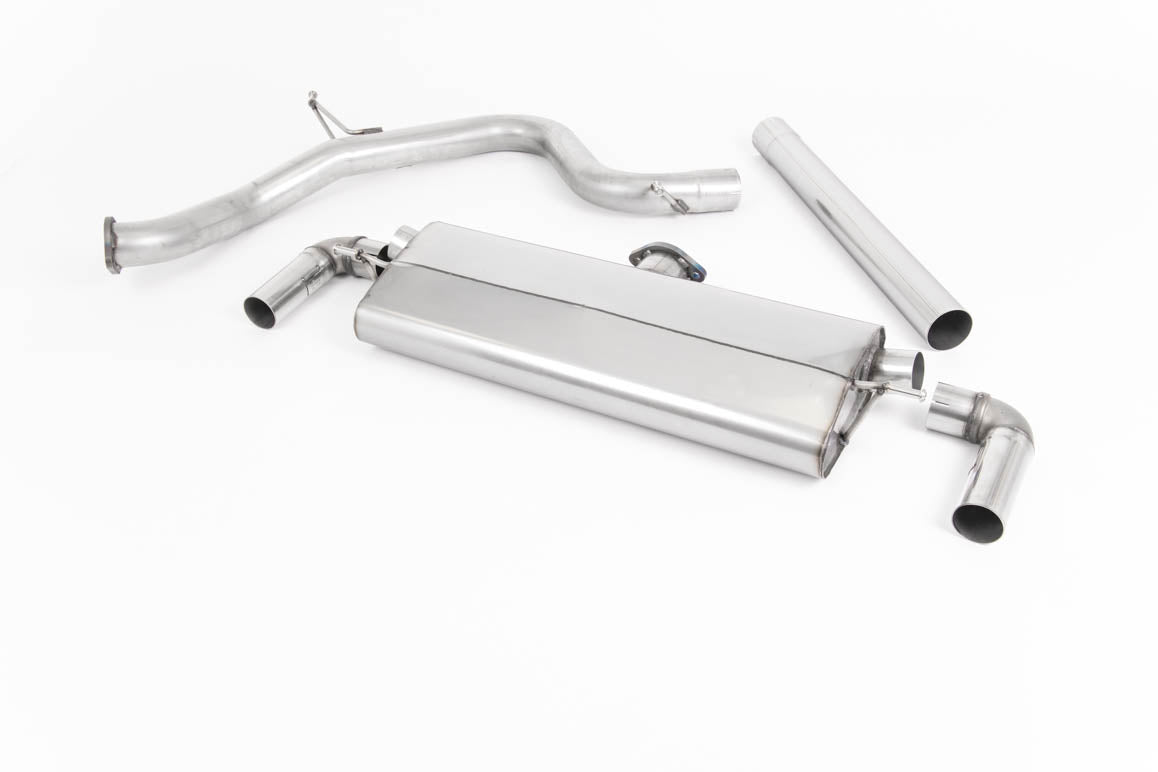 MILLTEK SSXSE211 Кат-бек 152x76mm Oval SEAT Leon Cupra 300 2.0 TSI Photo-0