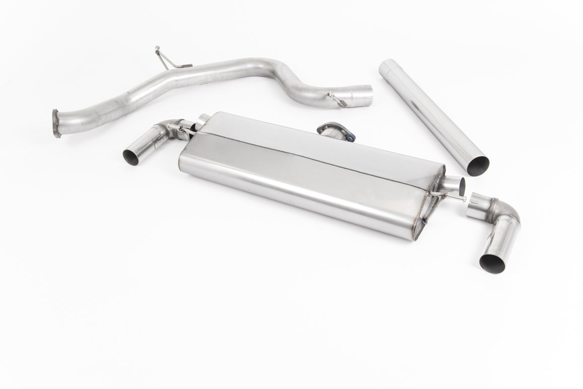 MILLTEK SSXSE216 Кат-бек 152x76mm Oval SEAT Leon Cupra 290 3 & 5 Door Hatch Photo-0