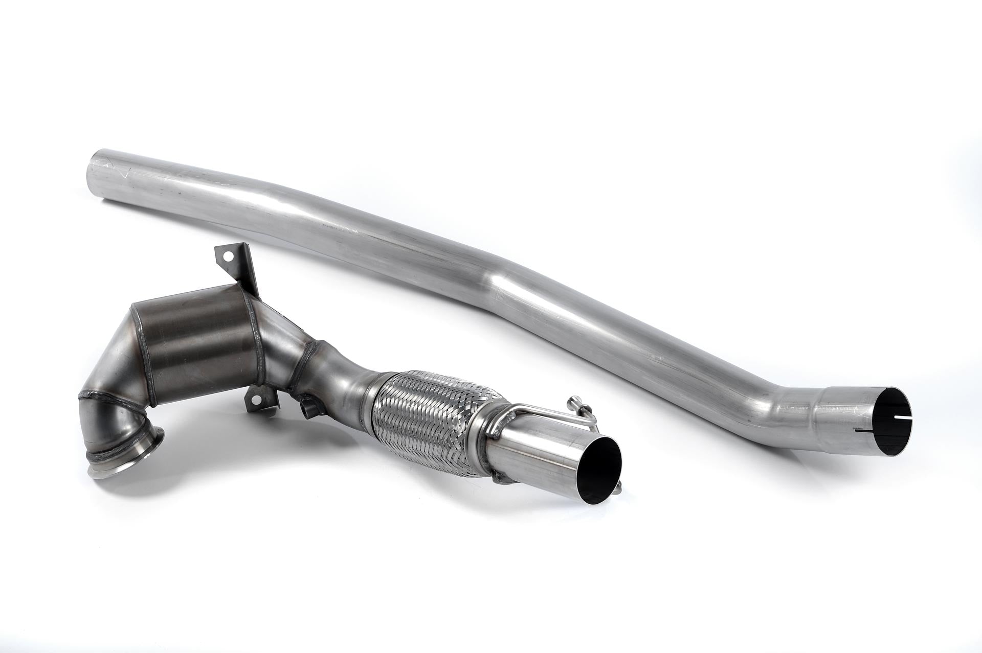 MILLTEK SSXVW283 Large Bore Downpipe and Hi-Flow Sports Cat ECA для SEAT Leon Cupra 280 290 & 300 2. Photo-1
