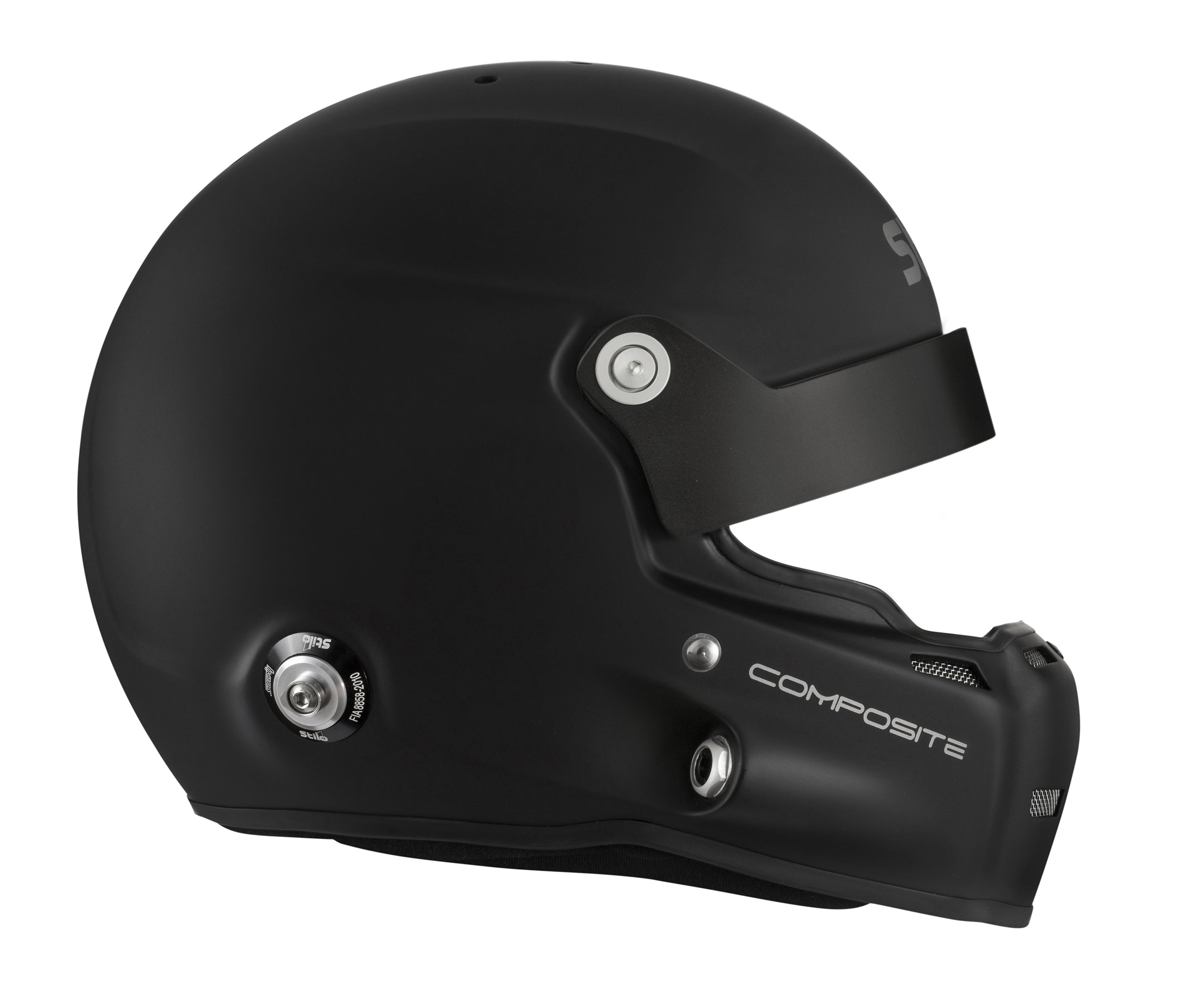 STILO AA0701BG2T540401 Ралійний шолом ST5R COMPOSITE, інтерком, SA2020/FIA, HANS, чорний, розмір 54 Photo-4