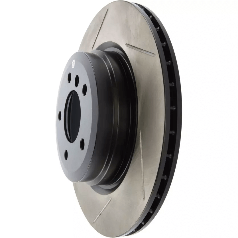 STOPTECH 126.34080SL гальмівний диск задній лівий Sport з насічкою для BMW 330i/330XI/335d/335i 2006-2015 Photo-0