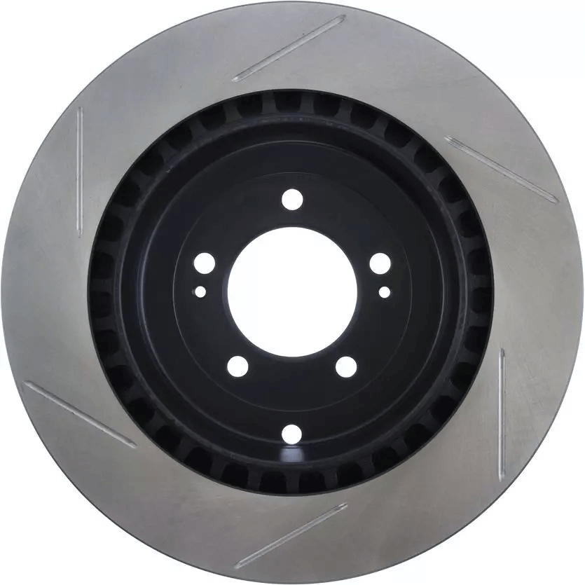 STOPTECH 126.46075SL гальмівний диск задній лівий Sport з насічкою для MITSUBISHI EVO X 2008-2015 Photo-1