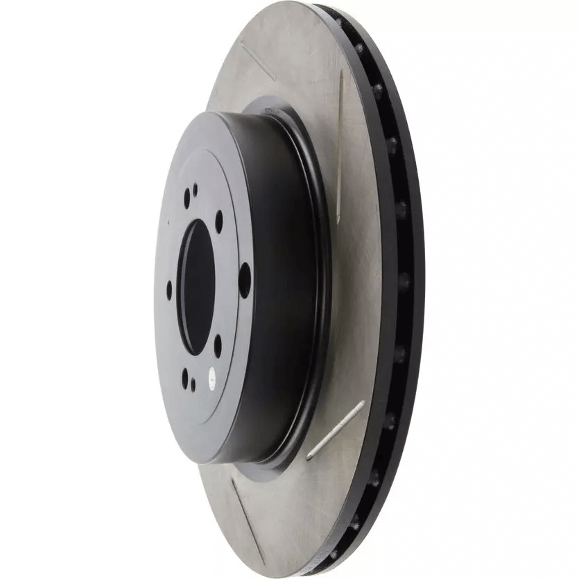 STOPTECH 126.46075SL гальмівний диск задній лівий Sport з насічкою для MITSUBISHI EVO X 2008-2015 Photo-0