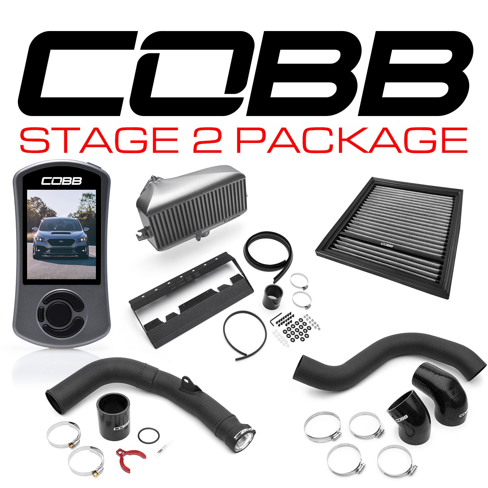 COBB SUB0060020-SL Комплект посилення потужності STAGE 2 Silver для SUBARU WRX 2022-2023 Photo-0