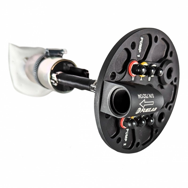 FUELAB 95901 Одинарний безщітковий паливний насос потужністю 500 LPH у зборі з підвіскою Photo-3