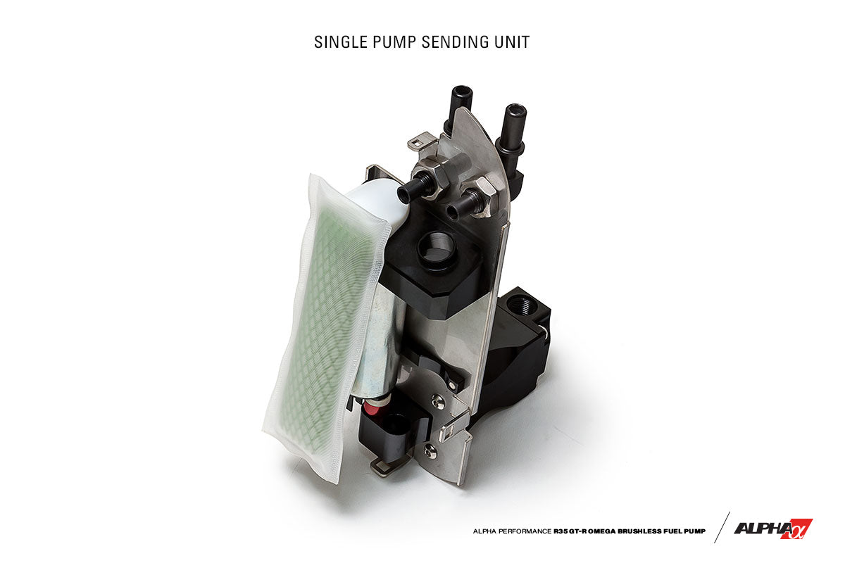 AMS ALP.07.07.0010-3 Omega Безщіточна система паливного насоса для NISSAN R35 GT-R (конверсія одного насоса на подвійний) Photo-0