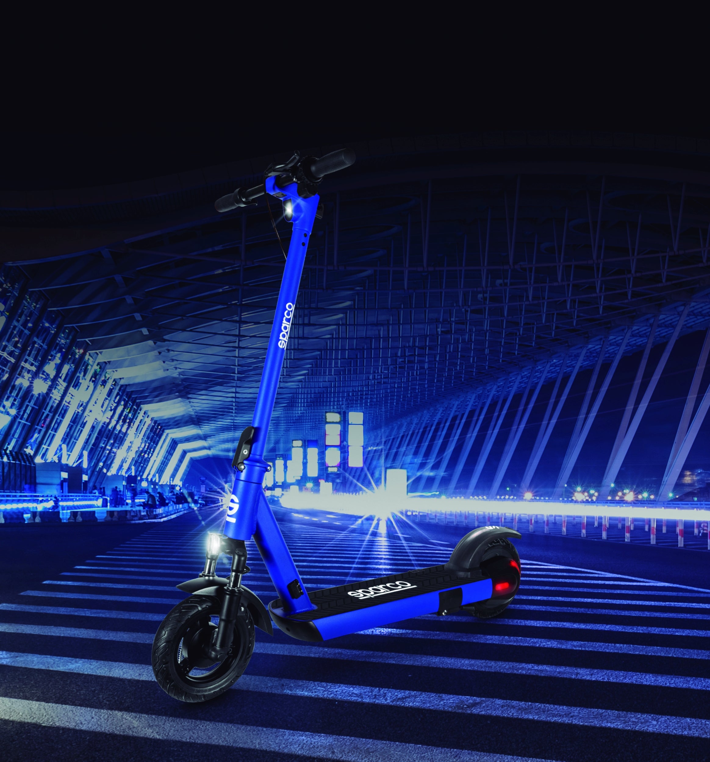 SPARCO 099107AZ електросамокат MAX S2, синій Photo-6