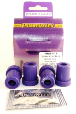 POWERFLEX PFR19-1414 Кріплення скоби листової рессори x4 для FORD Capri Photo-0