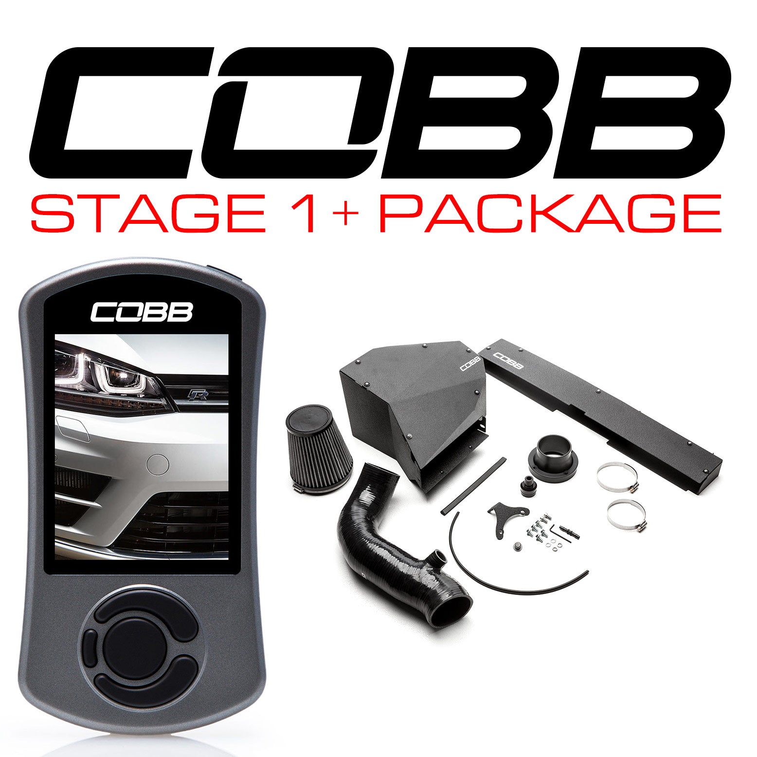 COBB VLK003001P-DSG Пакет потужності Stage 1 + для VW Golf R (Mk7) 2015-2017 USDM Photo-0