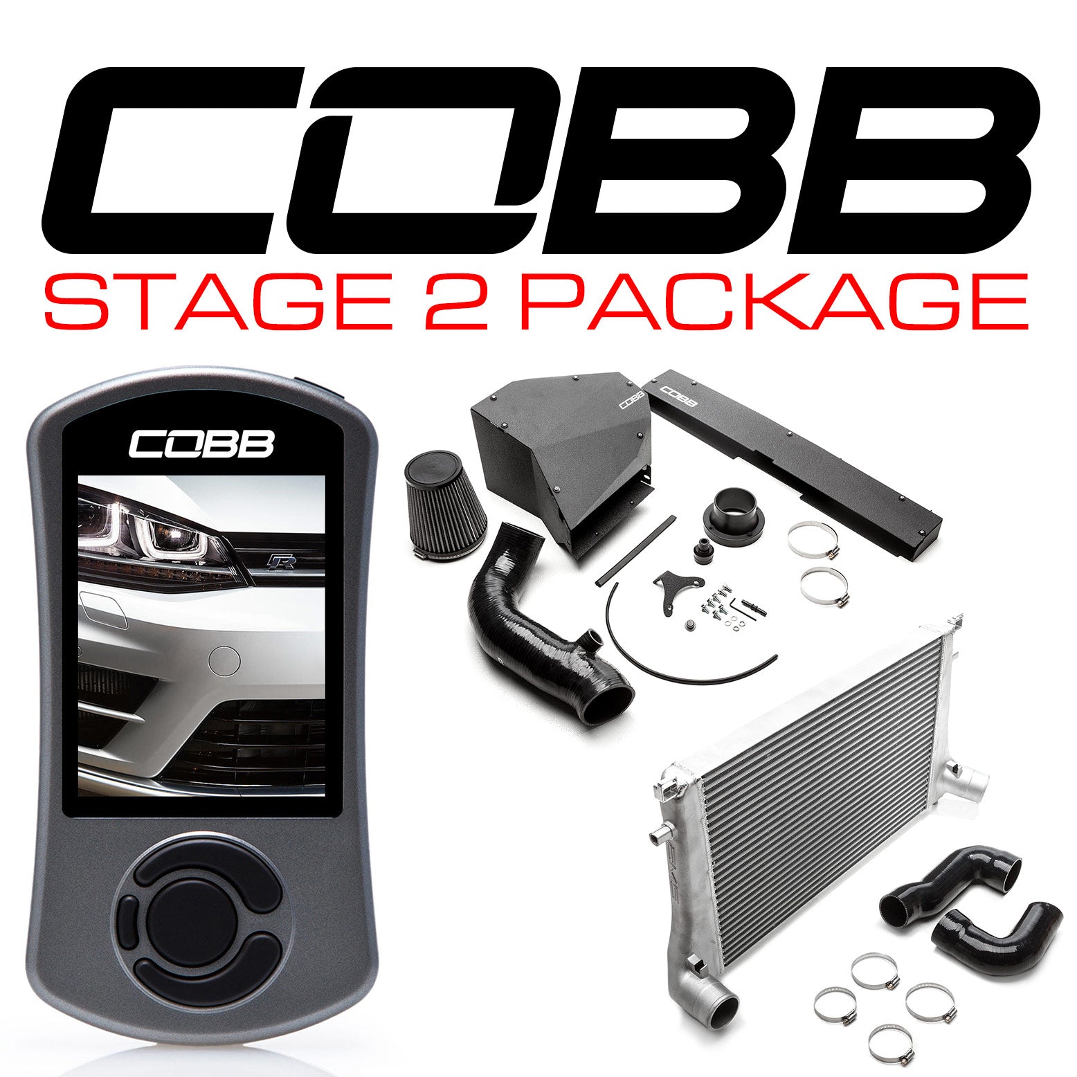 COBB VLK0030020-DSG VW Комплект посилення потужності Stage 2 with DSG Tuning Golf R (Mk7) 2015-2017 USD Photo-0