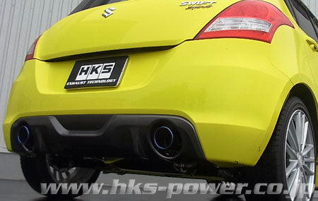 HKS 32018-AS004 Вихлопна система Legamax Premium для Suzuki Swift Sport 1.6 (тільки задній відсік!) Photo-0