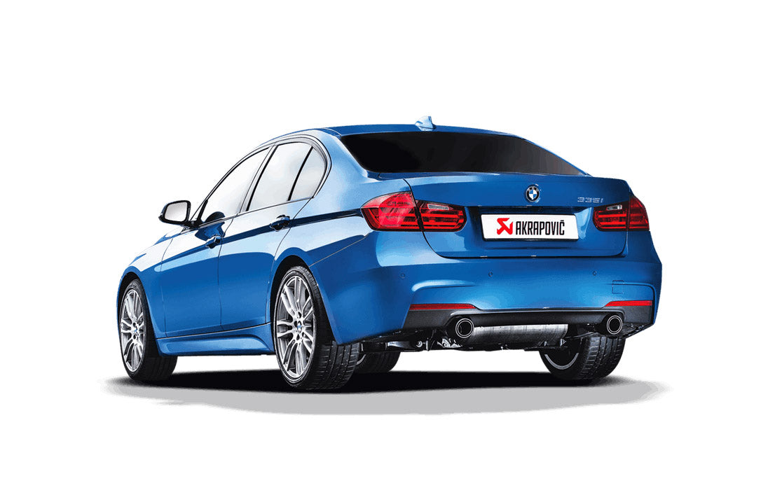 AKRAPOVIC MTP-BM/SS/1H Задня частина вихлопу Evolution для BMW F30 335i і F32 435i (з насадками) Photo-3