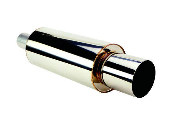 HKS 3203-EX023 Задня банку Hiper Muffler 130 * 350mm, вхід 60мм Photo-0