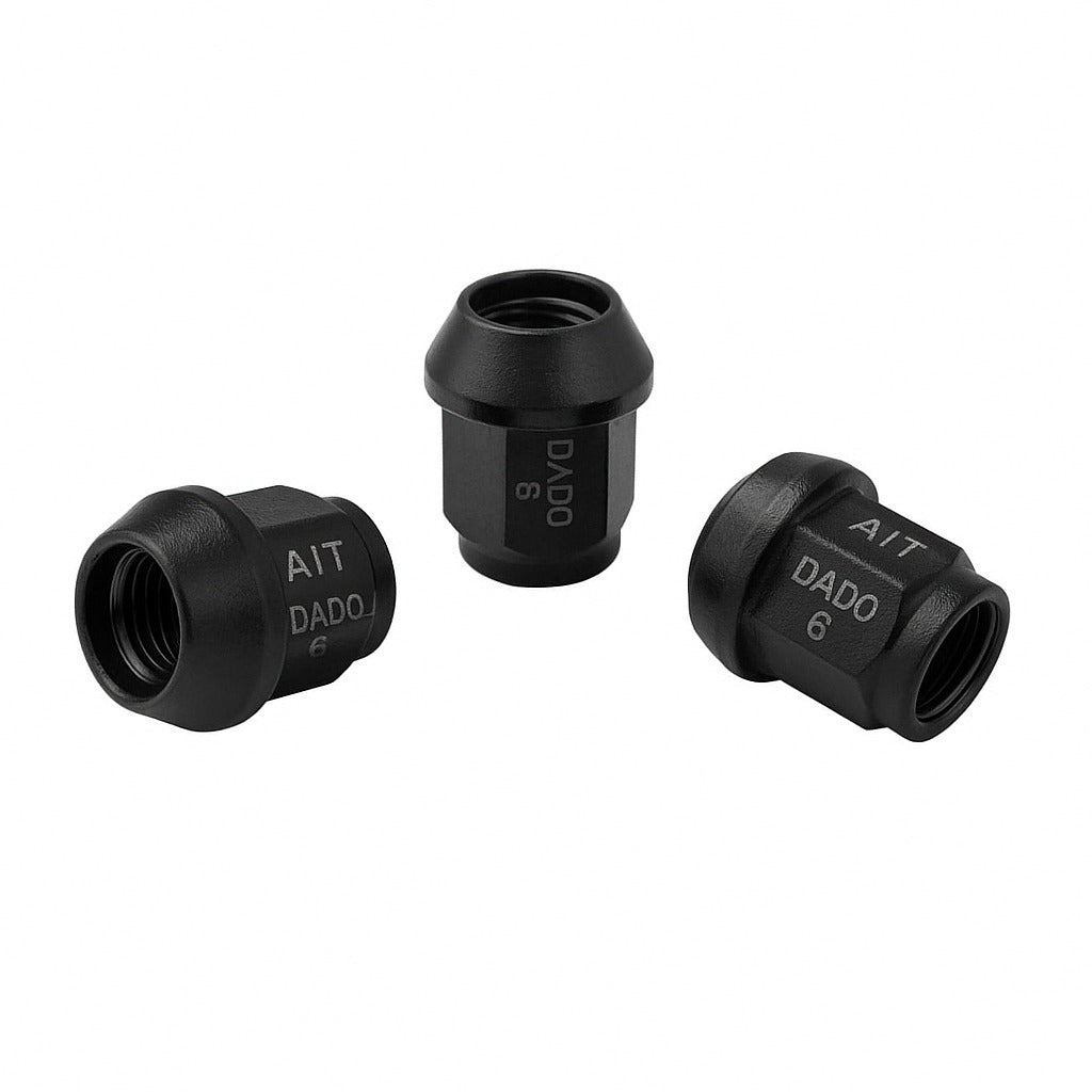A.I.TECH AIT-DADO-6BLK Гайка 14x1,5 Чорний для VW / AUDI / PORSCHE / BMW Mini 2006+ Photo-0