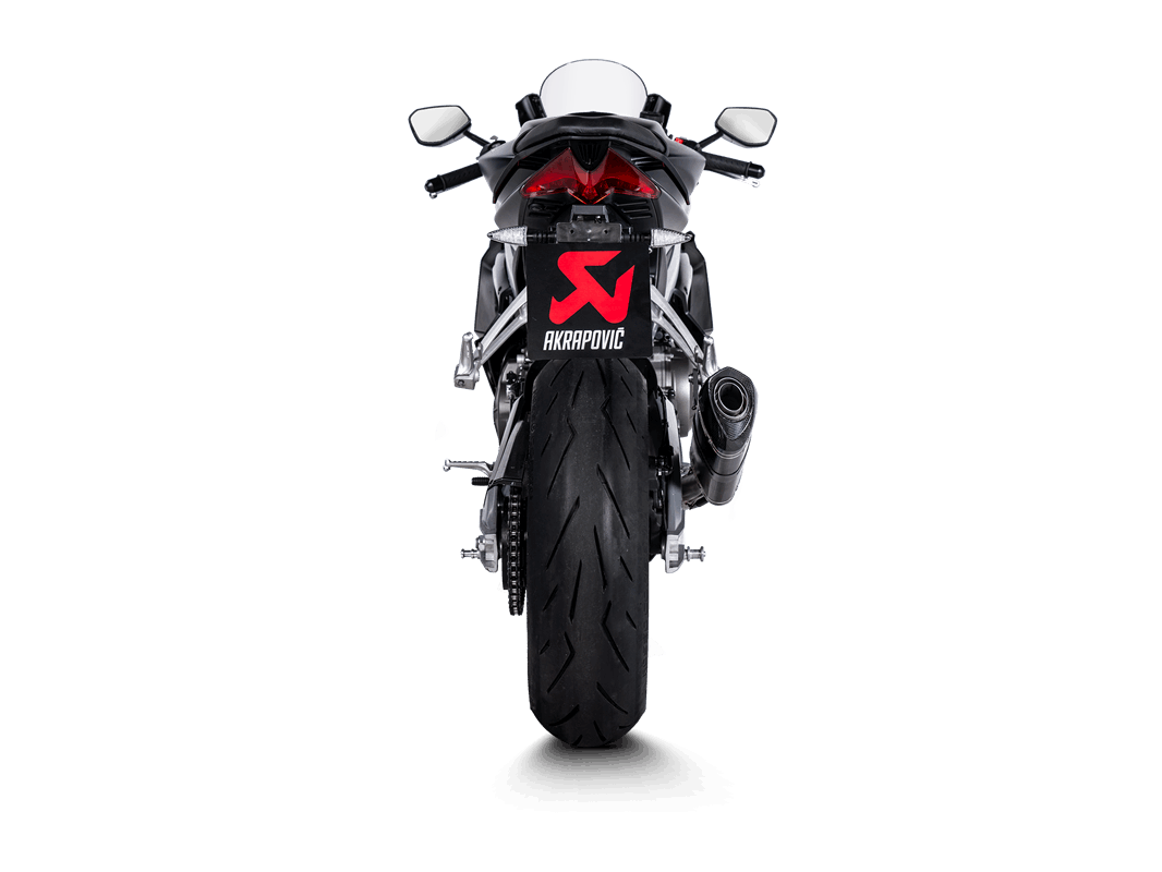 AKRAPOVIC S-A6R4 - Hapc Вихлопна система Racing Line (Carbon) APRILIA RS 660 2021 (з каталізатором) Photo-3
