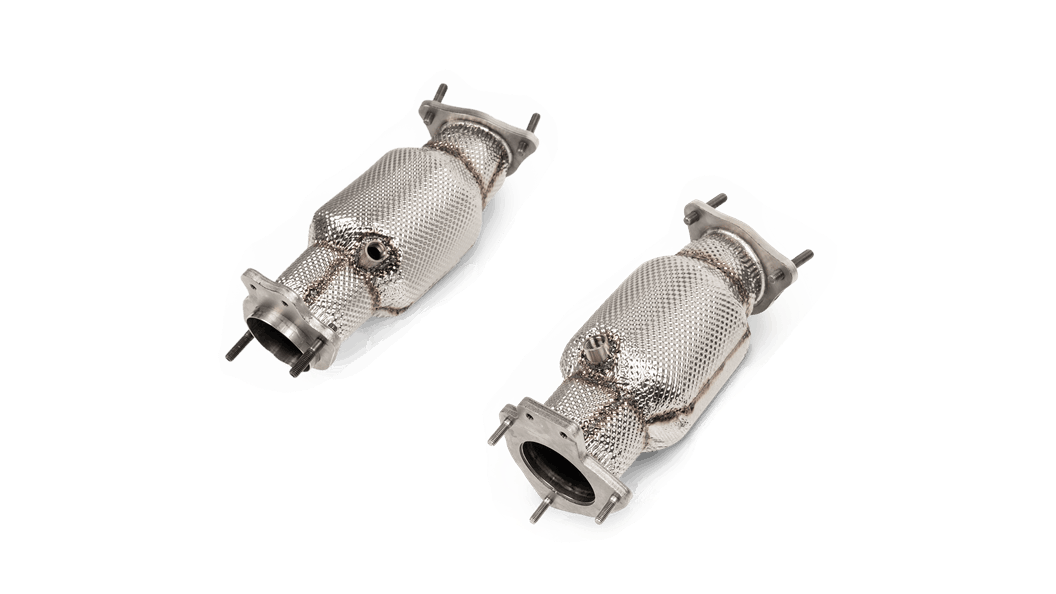 AKRAPOVIC L-CO/SS/1 Лінк-пайпи (нержавіюча сталь) для CHEVROLET Corvette Stingray (C8) 2020-2024 Photo-0