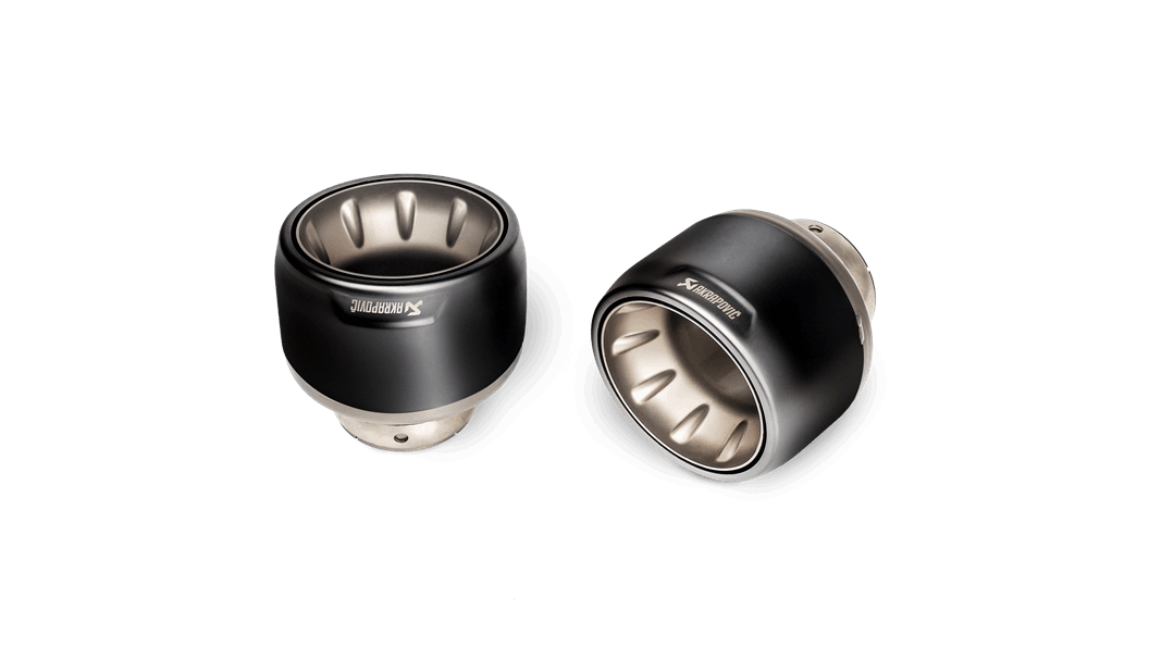 AKRAPOVIC TP-T/S/28 Комплект насадок вихлопної труби (титан) для PORSCHE 718 Cayman GTS 4.0 / Boxster GTS 4.0 2020-2024 Photo-0