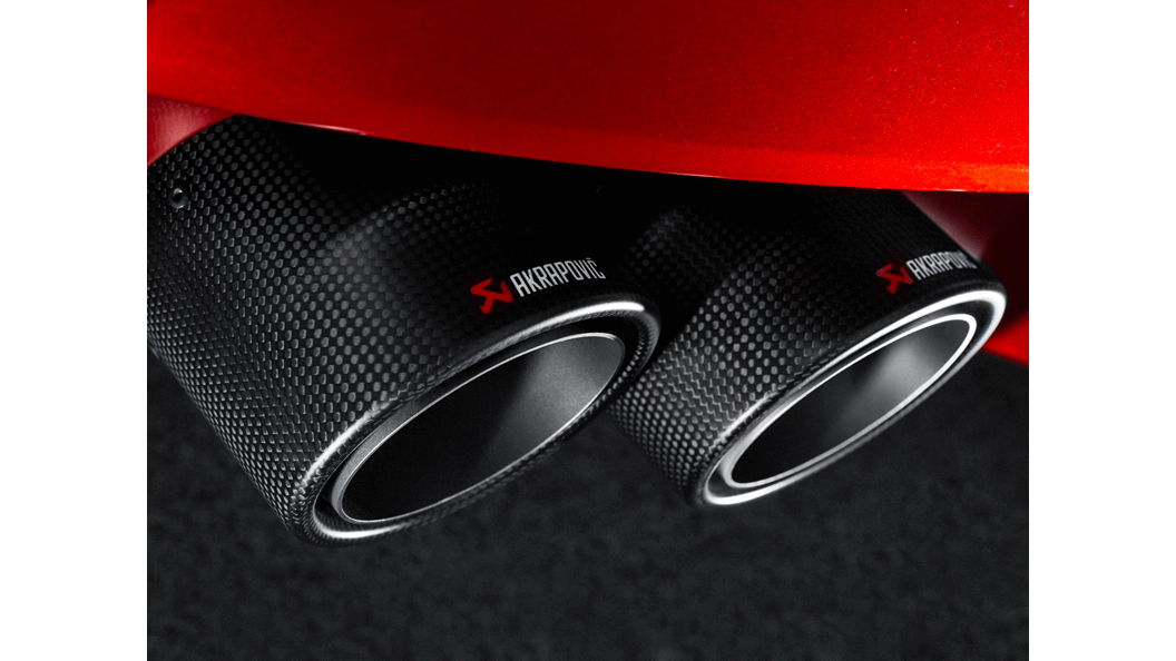 AKRAPOVIC TP-CT/10 Насадки для BMW M5 F10 і F13 M6 (карбон) Photo-3