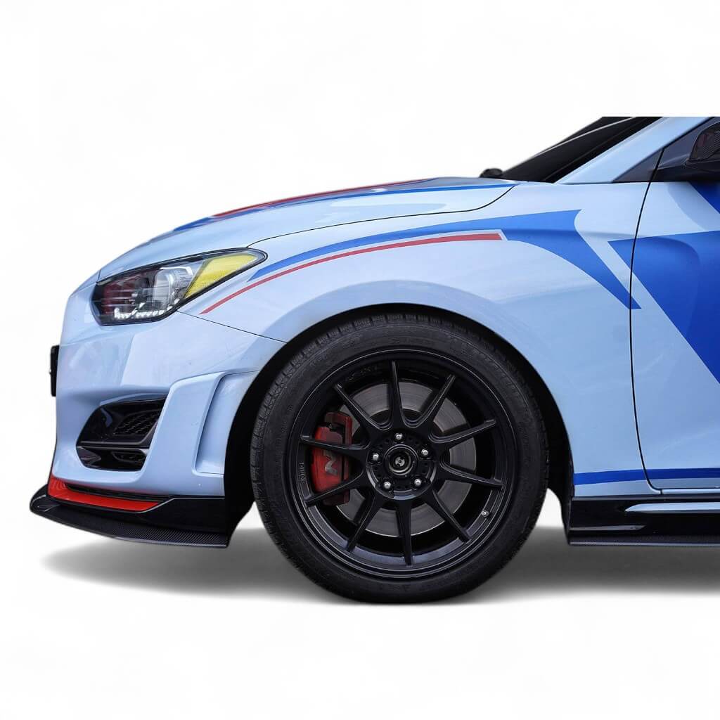 ADRO A10A20-1201 Накладка на передній бампер V1 для HYUNDAI Veloster N 2018- Photo-3