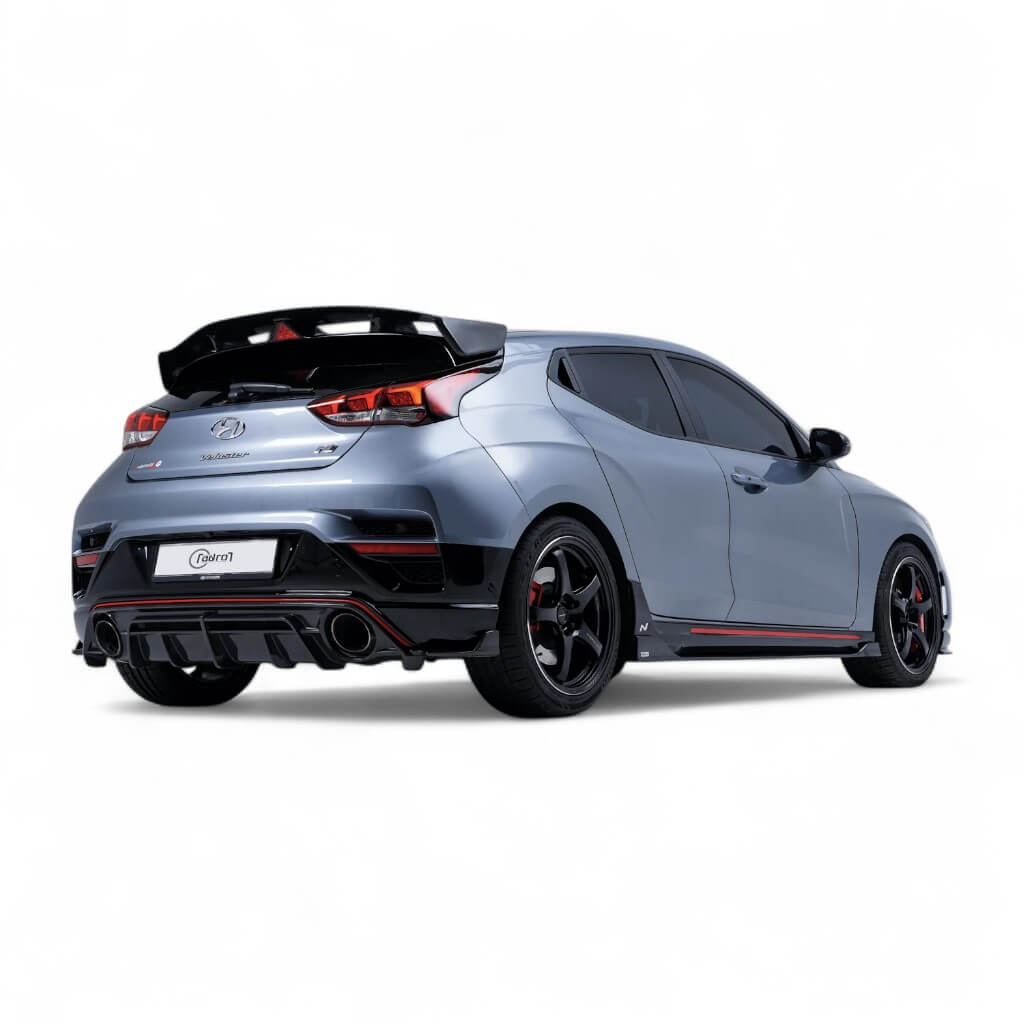 ADRO A10A20-1402 Бічні пороги V2 для HYUNDAI Veloster N 2018- Photo-1