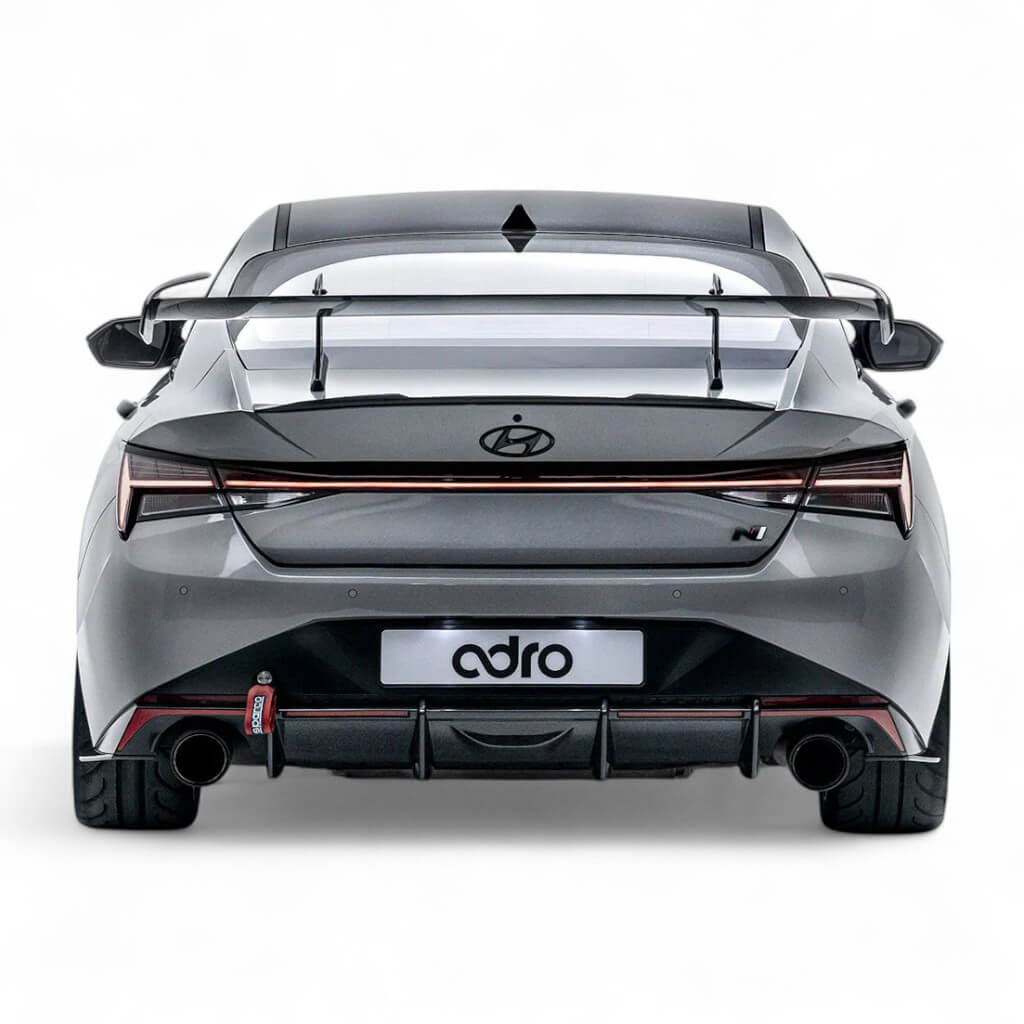ADRO A10A40-1511 Вигнуте антикрило Swan Neck AT-R1 для HYUNDAI Elantra N 2022-2023 Photo-3