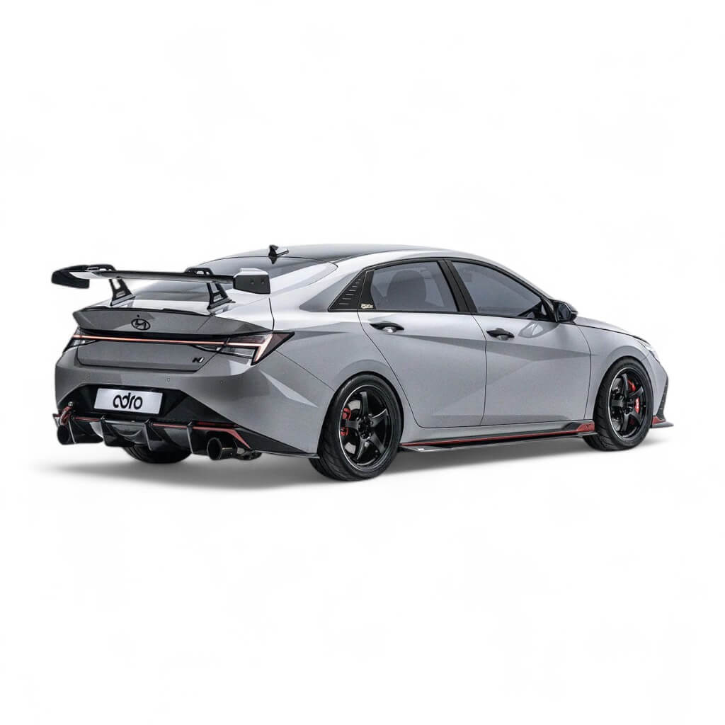 ADRO A10A40-1511 Вигнуте антикрило Swan Neck AT-R1 для HYUNDAI Elantra N 2022-2023 Photo-5