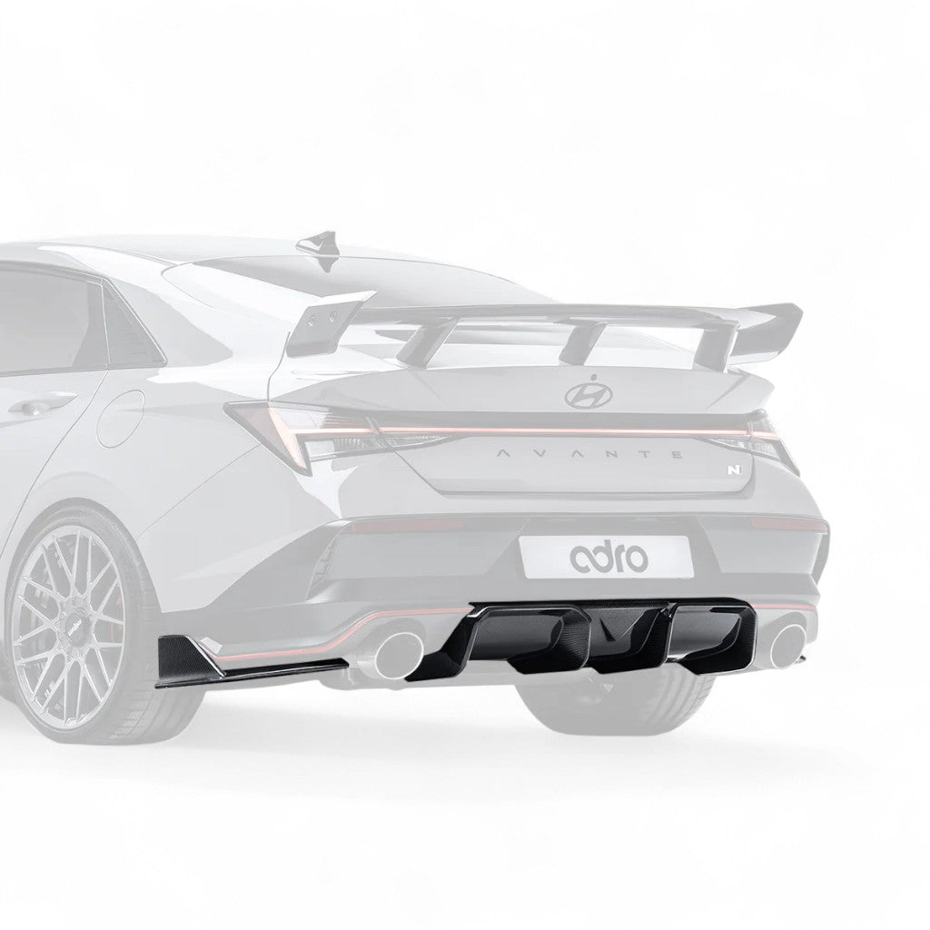 ADRO A10A41-1301 Задній дифузор для HYUNDAI Elantra N 2024- Photo-0