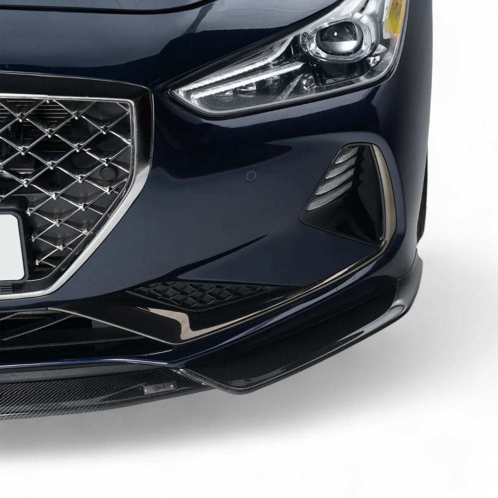 ADRO A11A10-1203 Накладка на передній бампер V3 для GENESIS G70 2019- Photo-2
