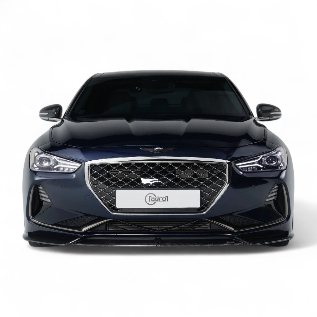 ADRO A11A10-1203 Накладка на передній бампер V3 для GENESIS G70 2019- Photo-0