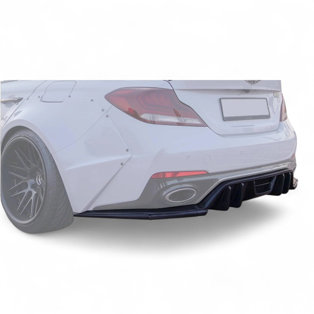 ADRO A11A10-1302 Задній дифузор V2 для GENESIS G70 2019- Photo-2