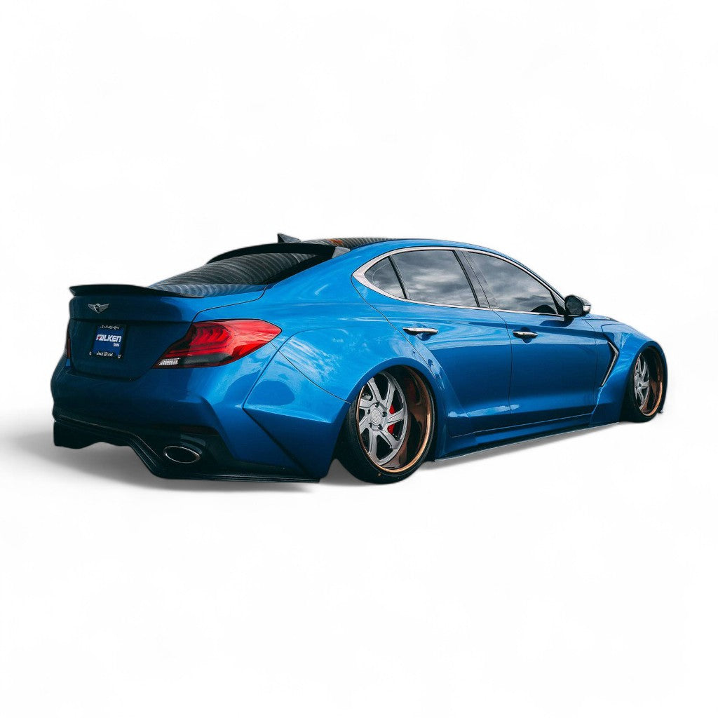 ADRO A11A10-1402 Бічні пороги V2 для GENESIS G70 2019- Photo-5